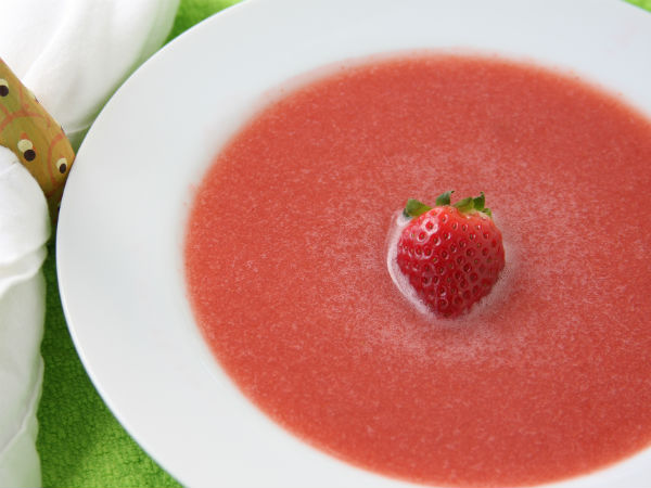 স্ট্রবেরি স্যুপ