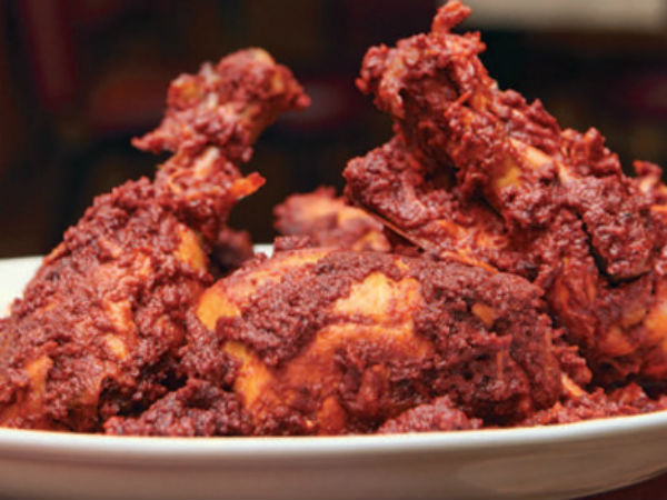 চিকেন ঘি রোস্ট