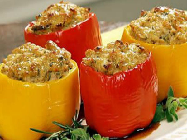 স্টাফড কিমা বেলপেপার