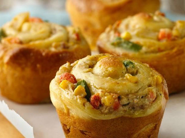 চিকেন কাপ কেক