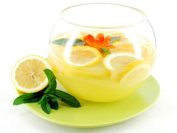 লেবুর রস ও ভিনিগার