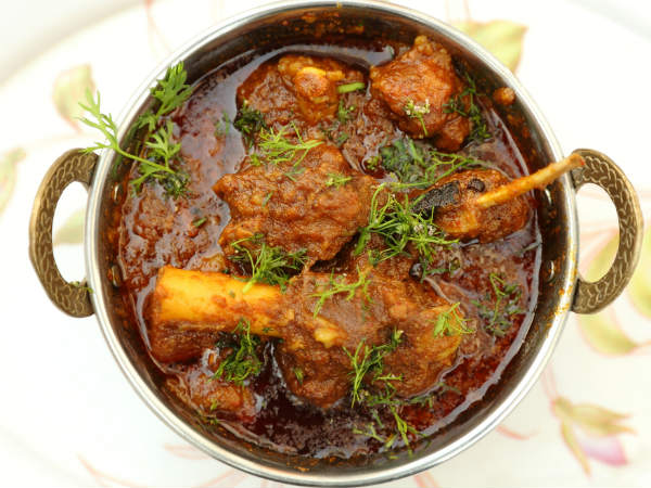৩. পাঁঠার মাংস: