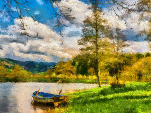 ৪. পেন্টিং: