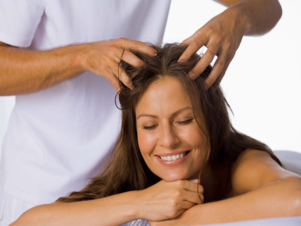 Massage into scalp and hair