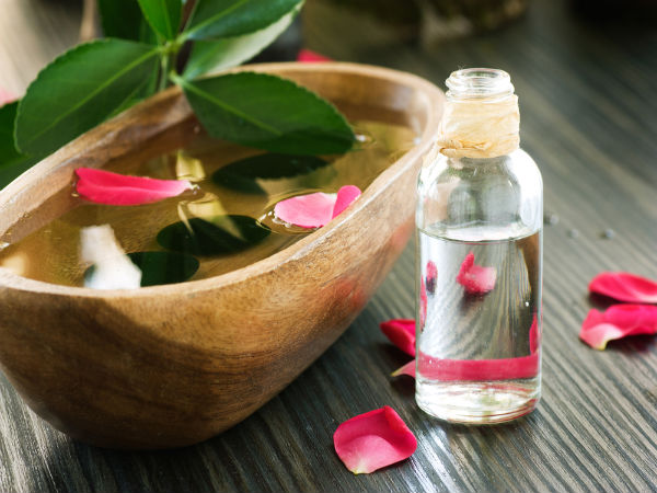 পুদিনা এবং গোলাপ জল