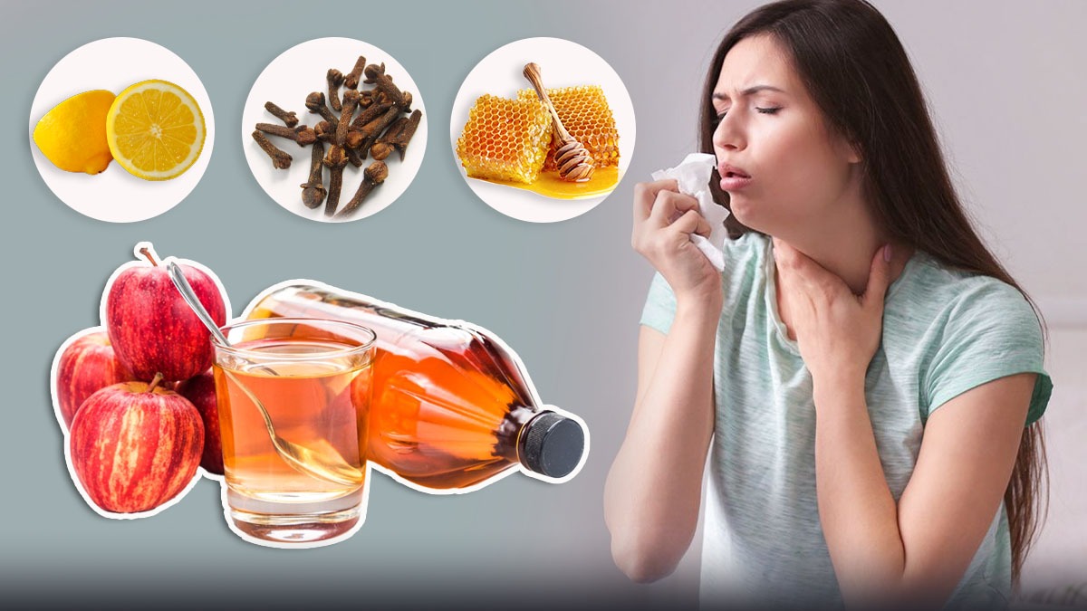 গলা ব্যাথায় কষ্ট পাচ্ছেন? আপেল সাইডার ভিনেগারের গুণেই গলা ব্যথা কমবে